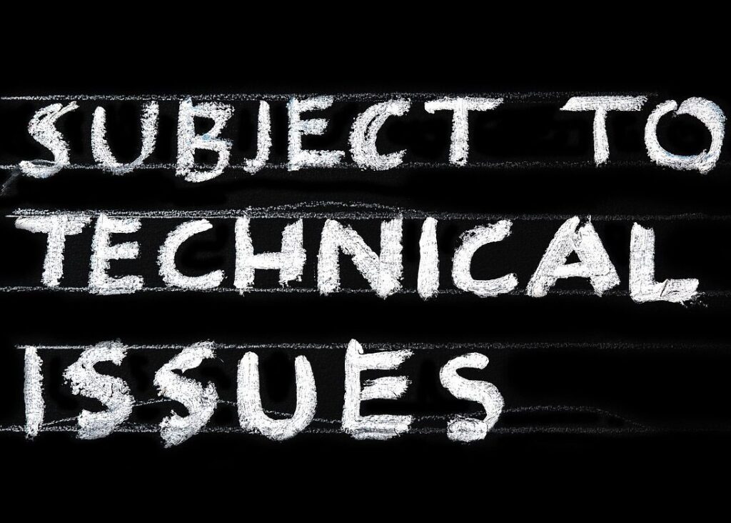 problem, technical, issues