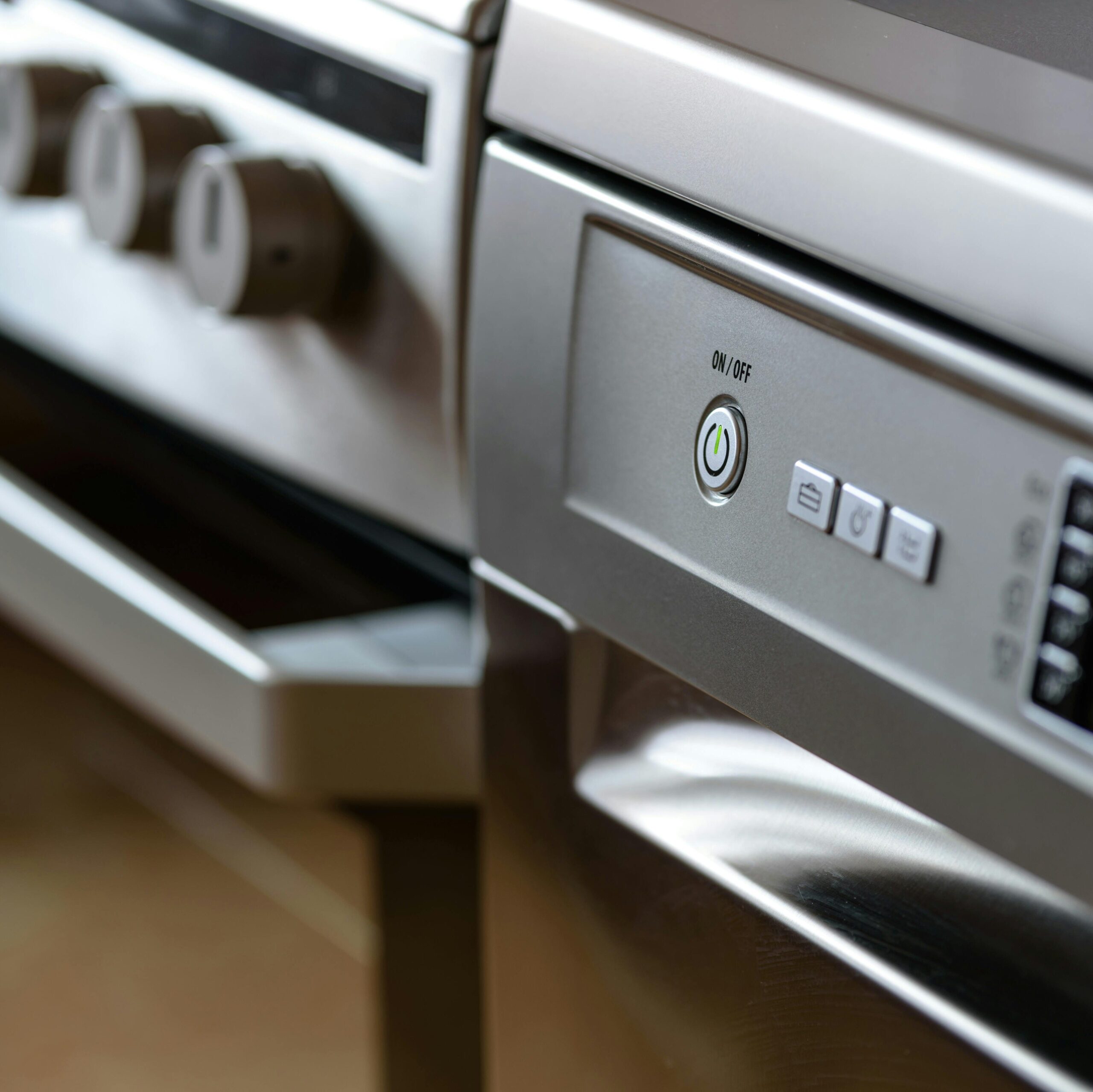 Close-up Photo of Dishwasher